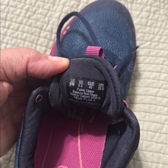 Ryka Women's Sneakers - Navy and Pink - Picture 3 of 7